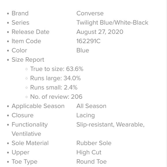 Converse X JW Anderson Chuck 70 Hi-Top Grid Women's 7 Men's 5 - Picture 7 of 9